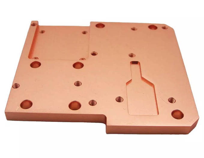 china cnc machined milled drilled brass copper plates china cnc machined milled drilled brass copper plates